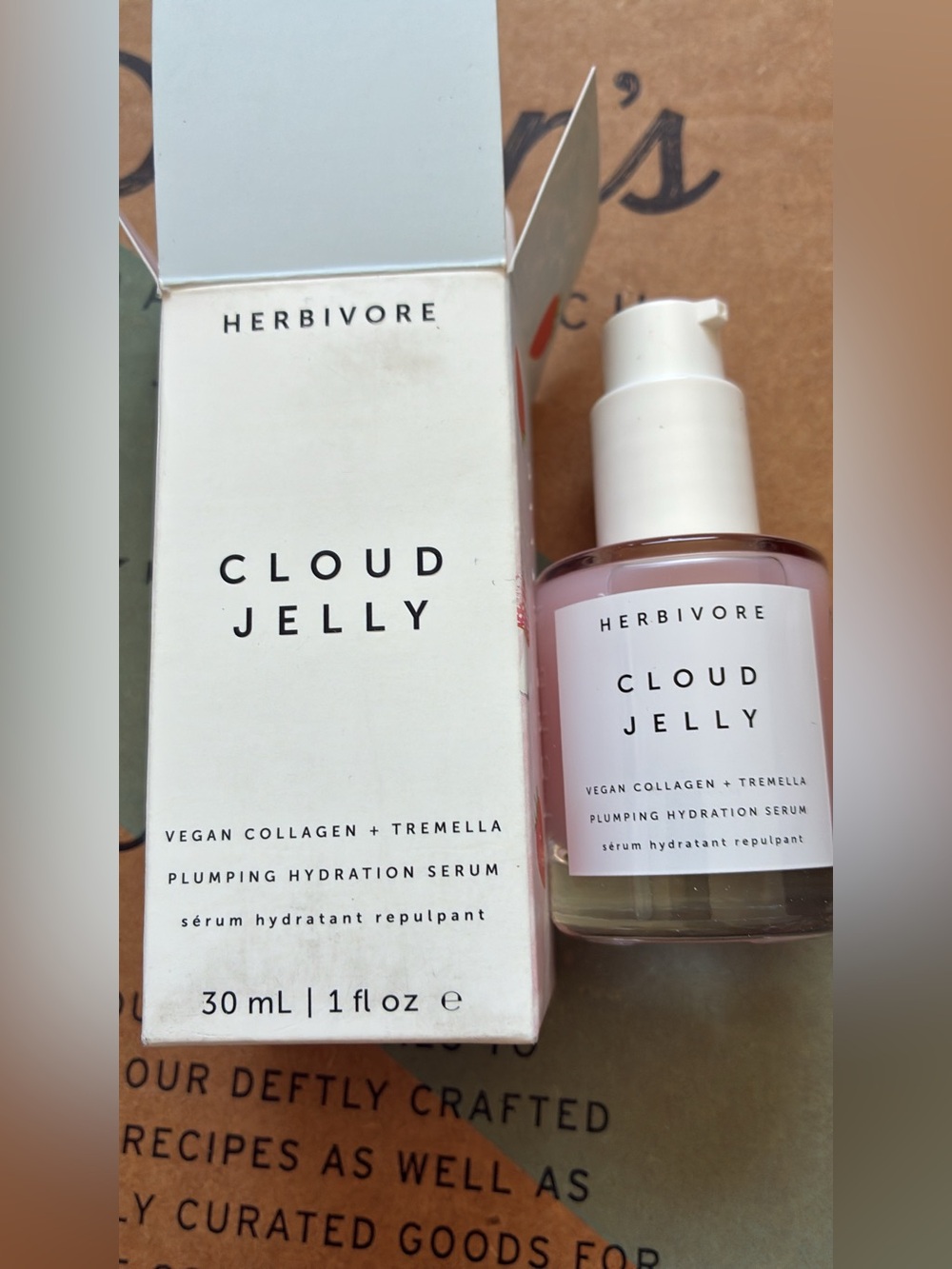 Herbivore Cloud Jelly Plumping Hydration Serum 1oz